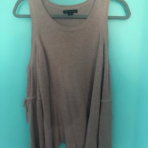 Pink AEO off the shoulder shirt